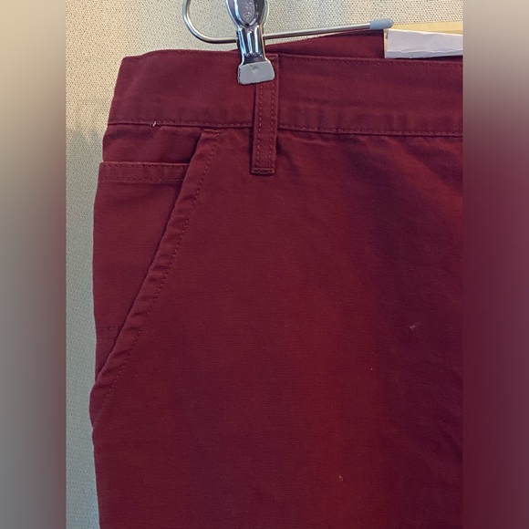 Carhartt WIP Heritage Work Chino Pant Bordeaux m 34x34 - Picture 6 of 13